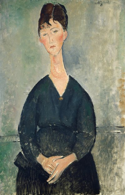 Café Singer by Amedeo Modigliani